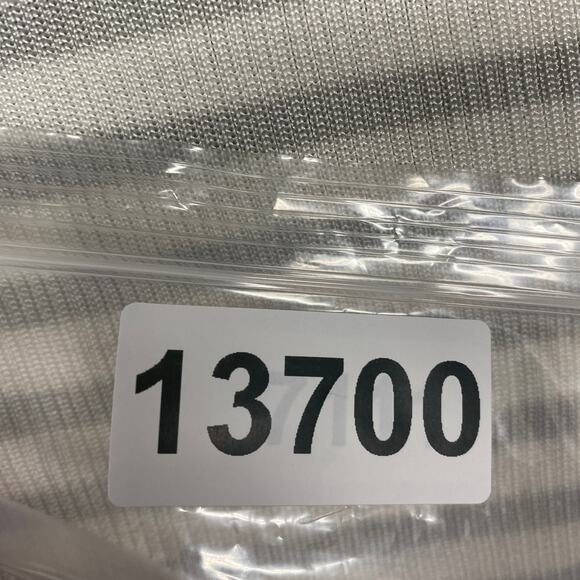 Madewell Sweater Womens S White Gray Viscose Short Sleeve Rib Tee Shirt NQ336 - Picture 10 of 10